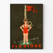 Plakat vintage Fludiose do dekoracji ściennych dla dzieci