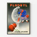Plakat vintage Fluobyl polowanie na bile moczowe