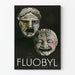 Plakat Vintage Maski Teatralne Fluobyl