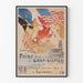 Plakat vintage Targi Franco-Amerykańskie w Saint-Sulpice 1917 - Historyczna dekoracja ścienna