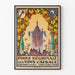 Plakat vintage Targi Win z Alzacji Colmar 1948