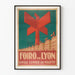Plakat vintage Targi w Lyonie dekoracja ścienna