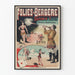 Plakat vintage Folies Bergère - Strzelcy amerykańscy Baughman i Aldine