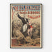 Plakat Folies Bergère Pułkownik D. Boone i Miss Carlotta