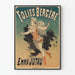 Plakat Folies Bergère z Emmą Jutau - Vintage'owa dekoracja ścienna