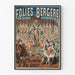 Plakat vintage Folies Bergère Le Château de Mac-Arrott