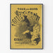 Plakat vintage Folies Bergère Psy Gimnastycy