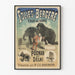 Plakat vintage Folies Bergère z słoniami Poonah i Delhi