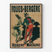 Plakat vintage Folies Bergère Robert Macaire dekoracja ścienna