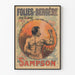 Plakat vintage Folies Bergère Sampson Dekoracja ścienna