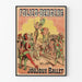 Plakat dekoracyjny Folies Bergère Joujoux Balet vintage