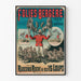Plakat vintage Folies-Bergère Rudesindo Roche i jego 15 Wilków