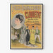 Plakat vintage Folies Dramatiques - Sztuka Cliquette Muzyka Louis Varney