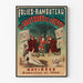 Plakat vintage Folies Rambuteau - Sępy Cnót cnoty teatr muzyczny