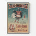 Plakat Vintage Folies-Rambuteau Saïd-Benni i Miss Ella