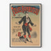 Plakat vintage Folies-Rambuteau Mlle Lehmann
