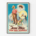 Plakat Vintage For Big Stakes z Tomem Mixem