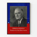 Plakat vintage Franklin D. Roosevelt prezydent USA dekoracja ścienna