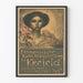 Plakat z wystawy sztuki francuskiej w Krefeld 1907