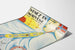 Plakat vintage Fred. Olsen Line Wybierz się do Norwegii przez Antwerpię