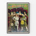Plakat vintage Fred R. Hamlin "Czarnoksiężnik z Oz"