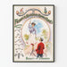 Plakat Vintage Fredrick Regulowane Kierownice - Dekoracja Ścienna Rowerowa