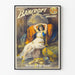 Plakat vintage Frederick Bancroft Książę Magików