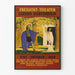 Plakat vintage Teatr na świeżym powietrzu Lucerna Hertenstein 1909