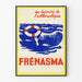 Plakat vintage Frénasma na ratunek astmatykom - Retro dekoracja ścienna