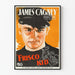 Plakat filmowy vintage Frisco Kid z Jamesem Cagneyem