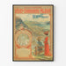 Plakat vintage Funikular Vevey-Chardonne-Pèlerin Szwajcaria