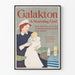 Plakat vintage Galakton, odżywcze pożywienie dla niemowląt i mam