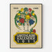 Plakat Vintage Gartenlaube Kalendarz 1911 - Dekoracja Ścienna Florystyczna