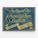 Plakat Vintage Gastspiel des Schwedischen Balletts - Dekoracja Ścienna Artystyczna — oprawiony obraz na ścianie