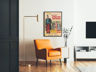 Plakat vintage Tambour-Major Gigant Armii Francuskiej