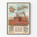Plakat vintage browaru Hell Gate Brewery 1897 Geo. Ehret