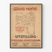 Plakat wystawy Gerhard Munthe Akwarele Studia i Rysunki 1873-1923