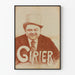 Plakat vintage Girier w cylindrze