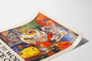 Plakat rekrutacyjny Marynarki Wojennej Stanów Zjednoczonych Podróż do Indii