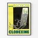 Plakat vintage do dekoracji ściennej przeciw anemii Globexine