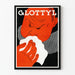Plakat vintage Glottyl - Ilustracja reklamowa retro