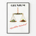 Plakat Vintage Gluxium Równowaga Mineralna Witaminizowana