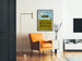 Plakat vintage Go by Shanks' Pony dekoracja ścienna