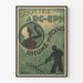 Plakat vintage Krople ARG-EPH Katar sienny