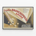 Plakat vintage krople bronchofili André - Dekoracja ścienna medyczna — oprawiony obraz na ścianie