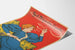 Plakat vintage Graf Schuwalow Papierosy elegancka kobieta