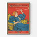 Plakat vintage Graf Schuwalow Papierosy elegancka kobieta