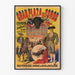 Plakat vintage corrida Gran Plaza de Toros Avenue du Bois de Boulogne