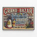 Plakat vintage Wielki Bazar Le Havre — oprawiony obraz na ścianie
