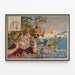 Plakat Vintage Wielki Hotel Palma de Mallorca 1902 — oprawiony obraz na ścianie
